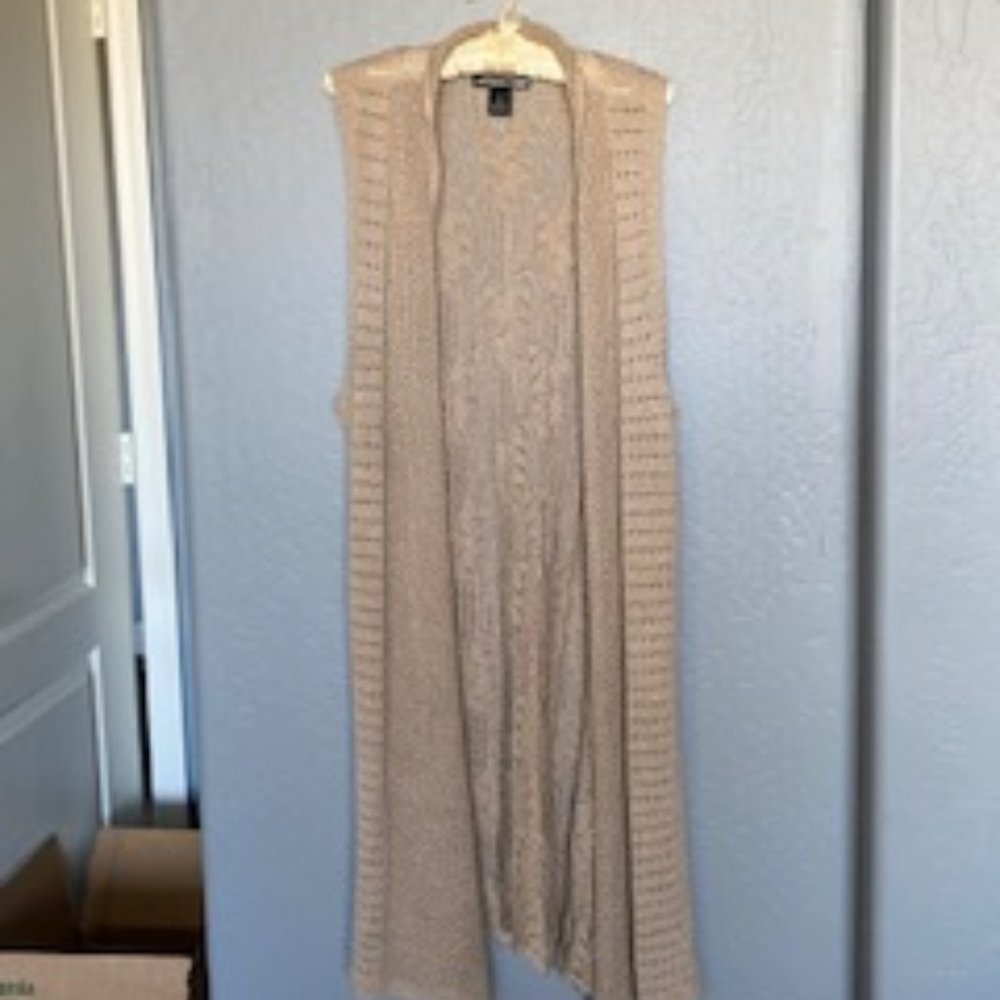 Long Sweater Vest